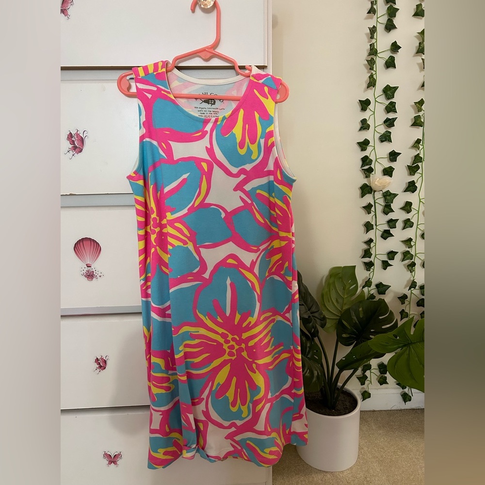 Girls Mahi Gold dress